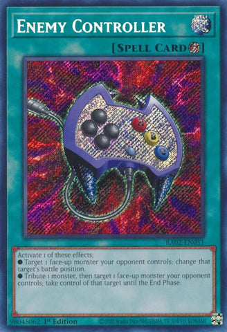 Enemy Controller [RA02-EN051] Secret Rare - Yugioh Cards For Your TCG Needs!