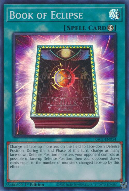 Book of Eclipse [RA02-EN054] Super Rare - Yugioh Cards For Your TCG Needs!