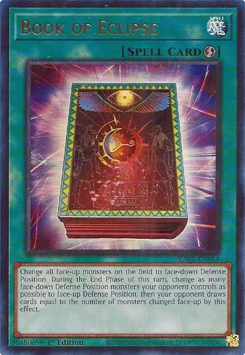 Book of Eclipse [RA02-EN054] Ultra Rare - Yugioh Cards For Your TCG Needs!