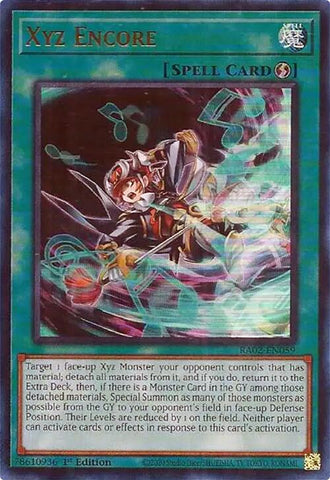 Xyz Encore (UR) [RA02-EN059] Ultra Rare - Yugioh Cards For Your TCG Needs!
