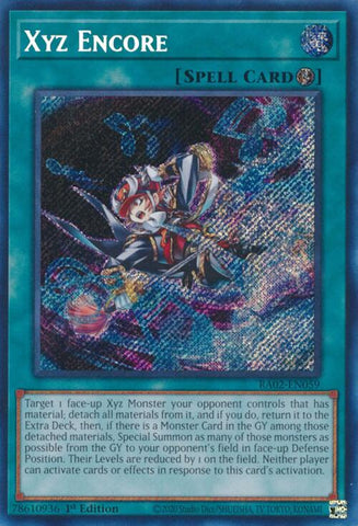 Xyz Encore (Secret Rare) [RA02-EN059] - Yugioh Cards For Your TCG Needs!