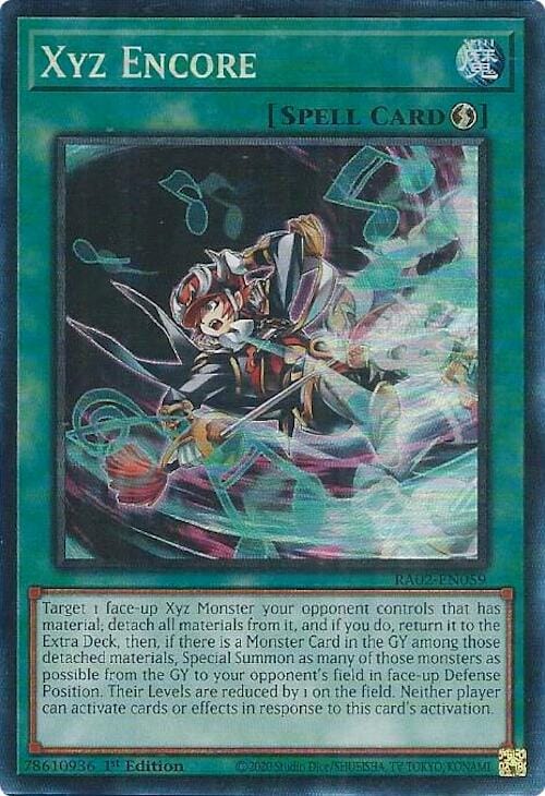 Xyz Encore (PCR) [RA02-EN059] Prismatic Collector's Rare - Yugioh Cards For Your TCG Needs!