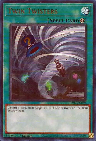 Twin Twisters (UR) [RA02-EN060] Ultra Rare - Yugioh Cards For Your TCG Needs!