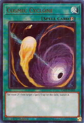Cosmic Cyclone [RA02-EN061] Ultra Rare - Yugioh Cards For Your TCG Needs!