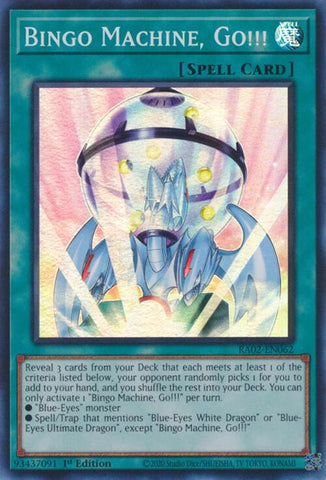 Bingo Machine, Go!!! [RA02-EN062] Super Rare - Yugioh Cards For Your TCG Needs!