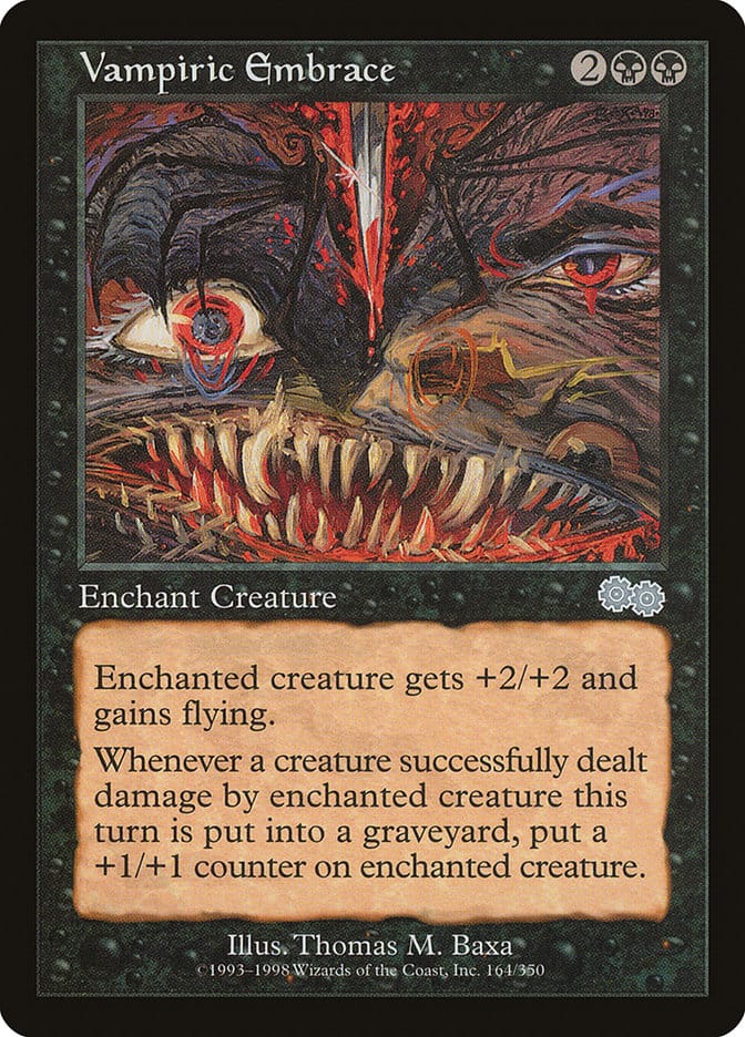 Vampiric Embrace [Urza's Saga] Magic: The Gathering