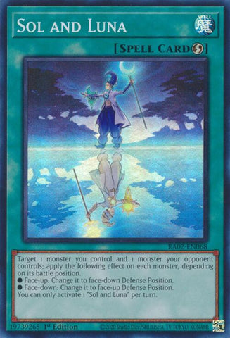 Sol and Luna [RA02-EN068] Super Rare - Yugioh Cards For Your TCG Needs!