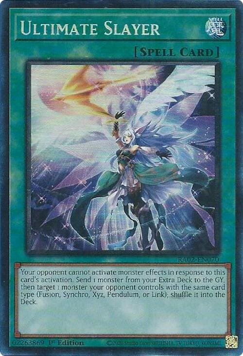 Ultimate Slayer (PCR) [RA02-EN070] Prismatic Collector's Rare - Yugioh Cards For Your TCG Needs!