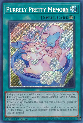 Purrely Pretty Memory (Secret Rare) [RA02-EN072] Secret Rare - Yugioh Cards For Your TCG Needs!
