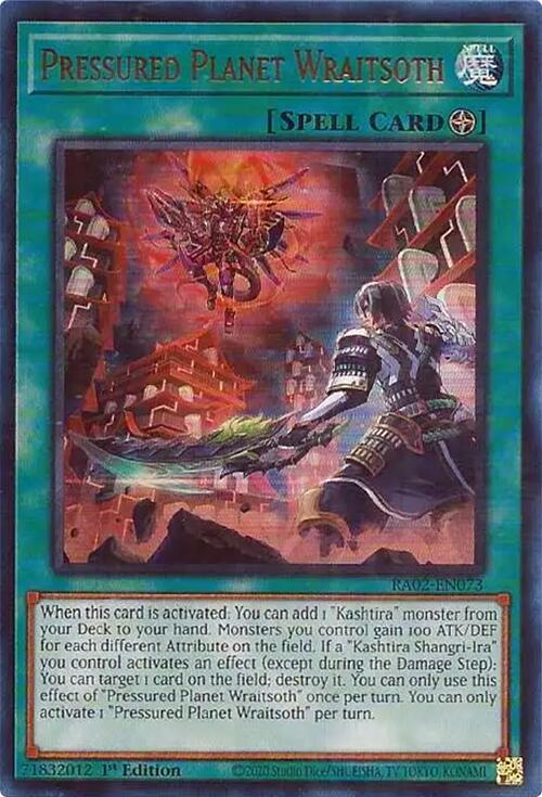 Pressured Planet Wraitsoth (UR) [RA02-EN073] Ultra Rare - Yugioh Cards For Your TCG Needs!
