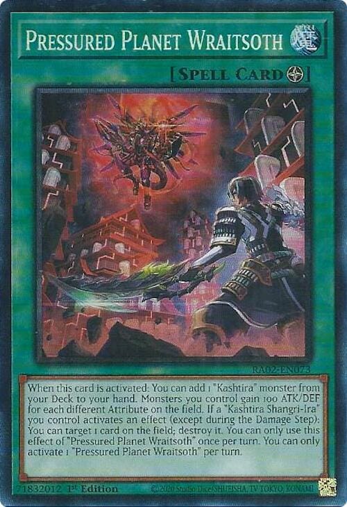 Pressured Planet Wraitsoth (PCR) [RA02-EN073] Prismatic Collector's Rare - Yugioh Cards For Your TCG Needs!