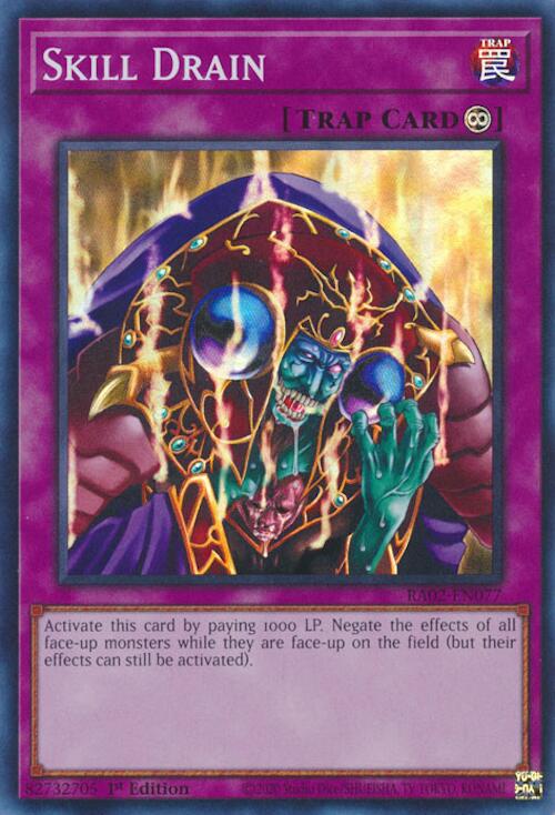 Skill Drain [RA02-EN077] Super Rare - Yugioh Cards For Your TCG Needs!