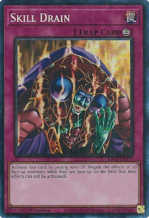 Skill Drain (PCR) [RA02-EN077] Prismatic Collector's Rare - Yugioh Cards For Your TCG Needs!