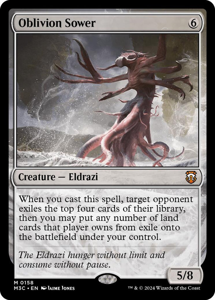 Oblivion Sower [Modern Horizons 3 Commander] Magic: The Gathering