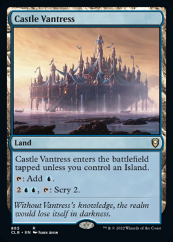 Castle Vantress [Commander Legends: Battle for Baldur's Gate] Magic: The Gathering