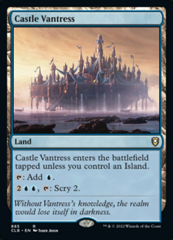 Castle Vantress [Commander Legends: Battle for Baldur's Gate] Magic: The Gathering