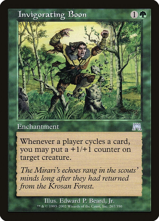 Invigorating Boon [Onslaught] Magic: The Gathering