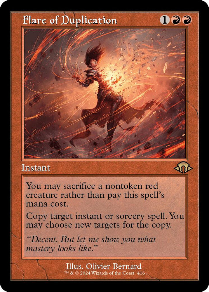 Flare of Duplication (Retro) [Modern Horizons 3] Magic: The Gathering