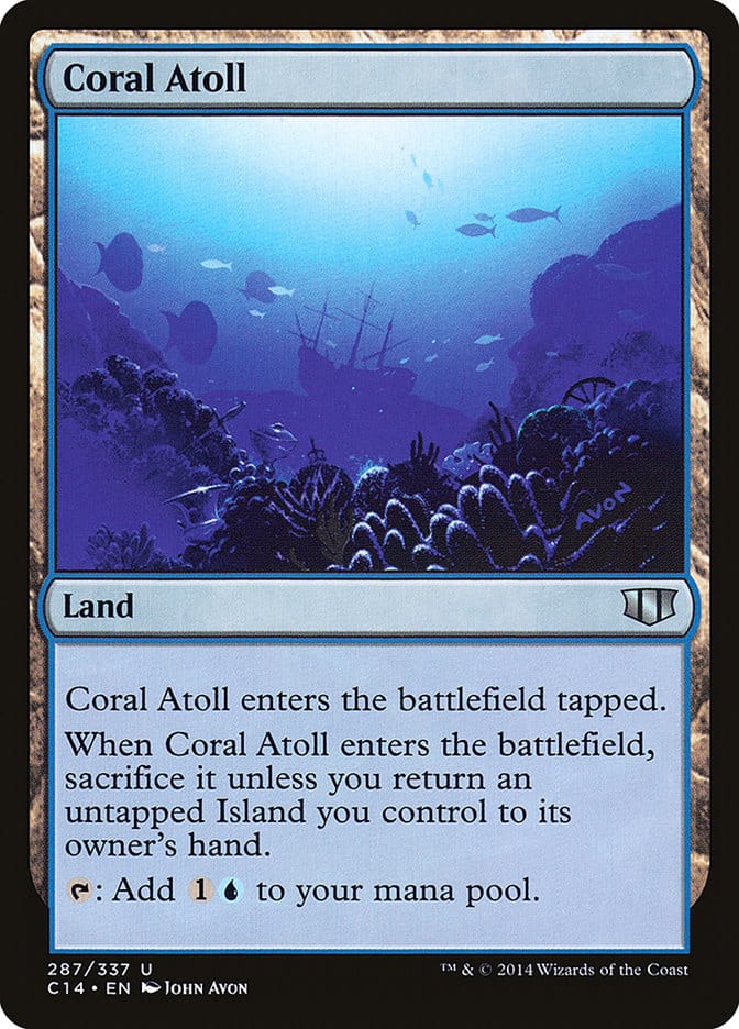 Coral Atoll [Commander 2014] Magic: The Gathering