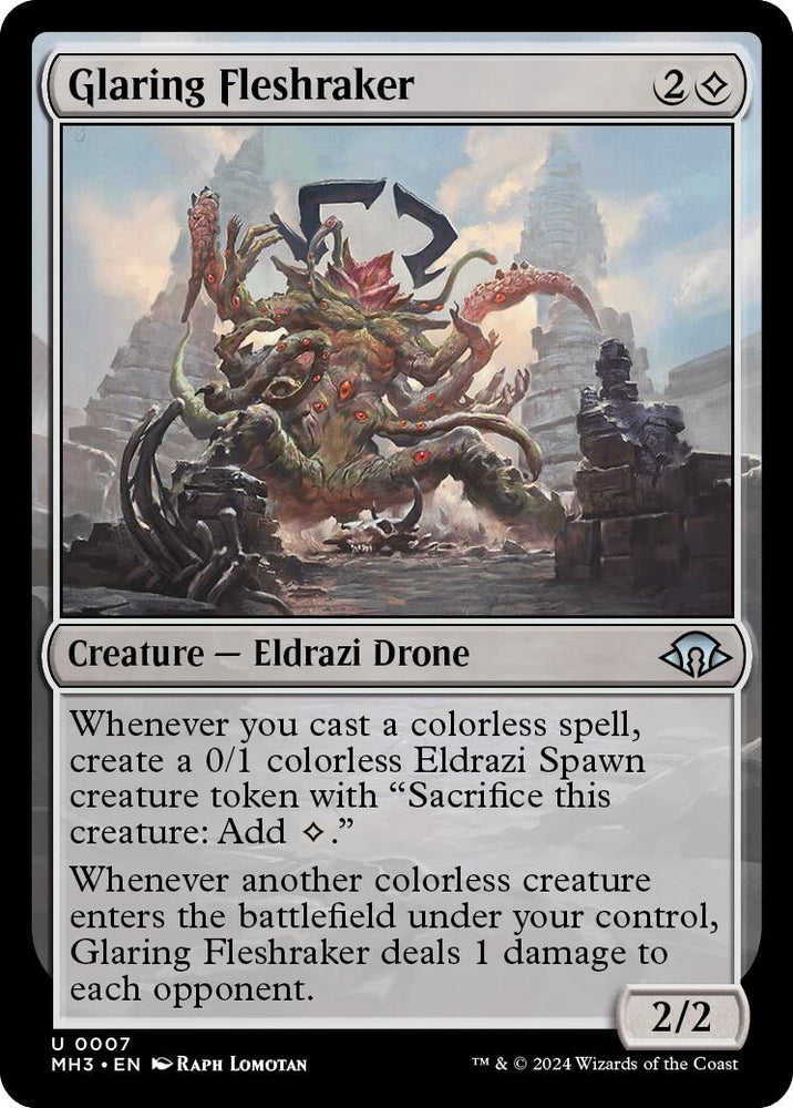 Glaring Fleshraker [Modern Horizons 3] Magic: The Gathering