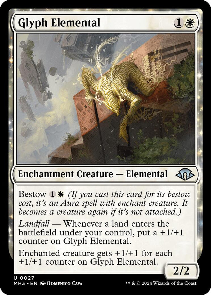 Glyph Elemental [Modern Horizons 3] Magic: The Gathering