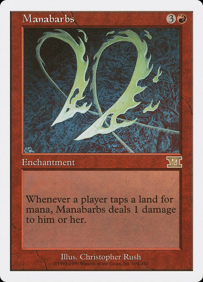 Manabarbs [Classic Sixth Edition] Magic: The Gathering