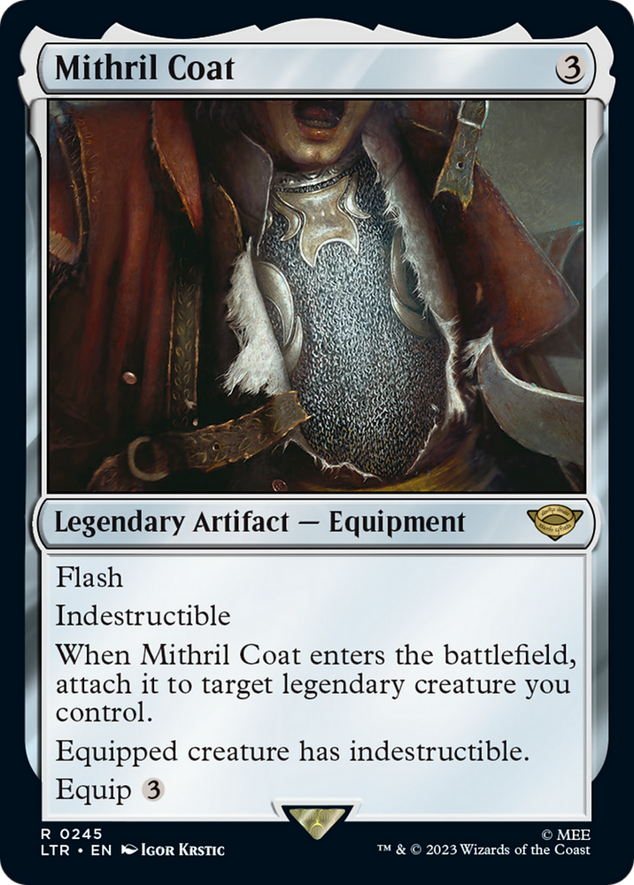 Mithril Coat [The Lord of the Rings: Tales of Middle-Earth] Magic: The Gathering