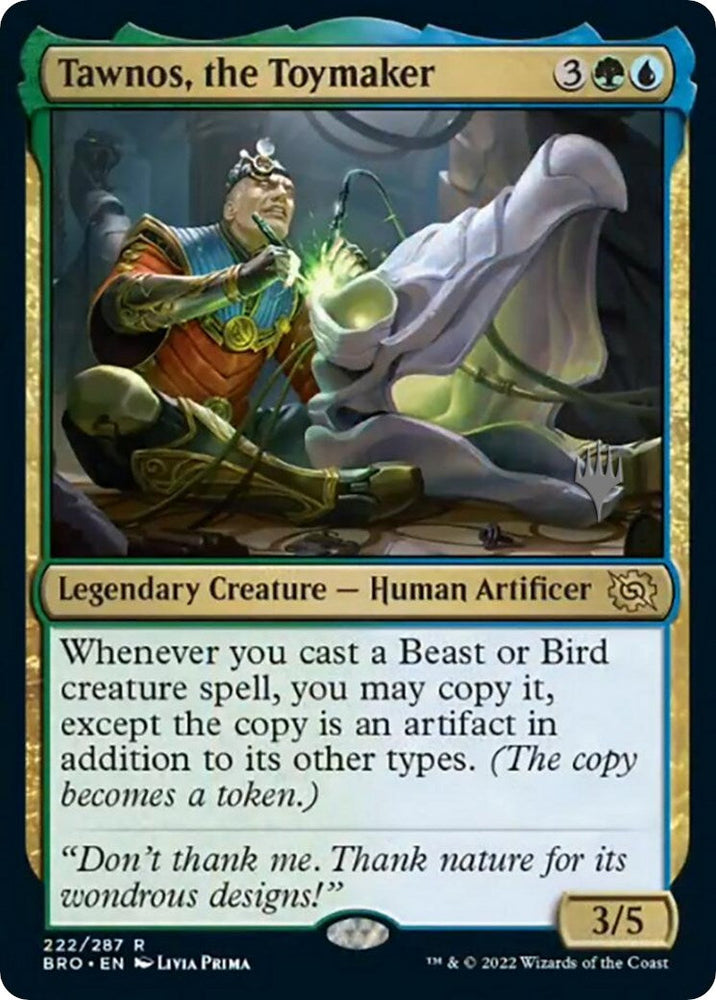 Tawnos, the Toymaker (Promo Pack) [The Brothers' War Promos] Magic: The Gathering