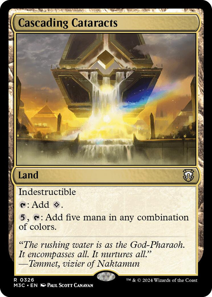 Cascading Cataracts [Modern Horizons 3 Commander] Magic: The Gathering