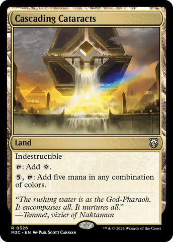 Cascading Cataracts [Modern Horizons 3 Commander] Magic: The Gathering