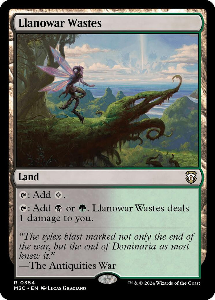 Llanowar Wastes [Modern Horizons 3 Commander] Magic: The Gathering