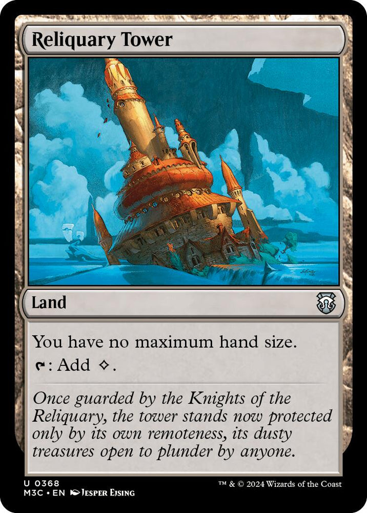 Reliquary Tower [Modern Horizons 3 Commander] Magic: The Gathering