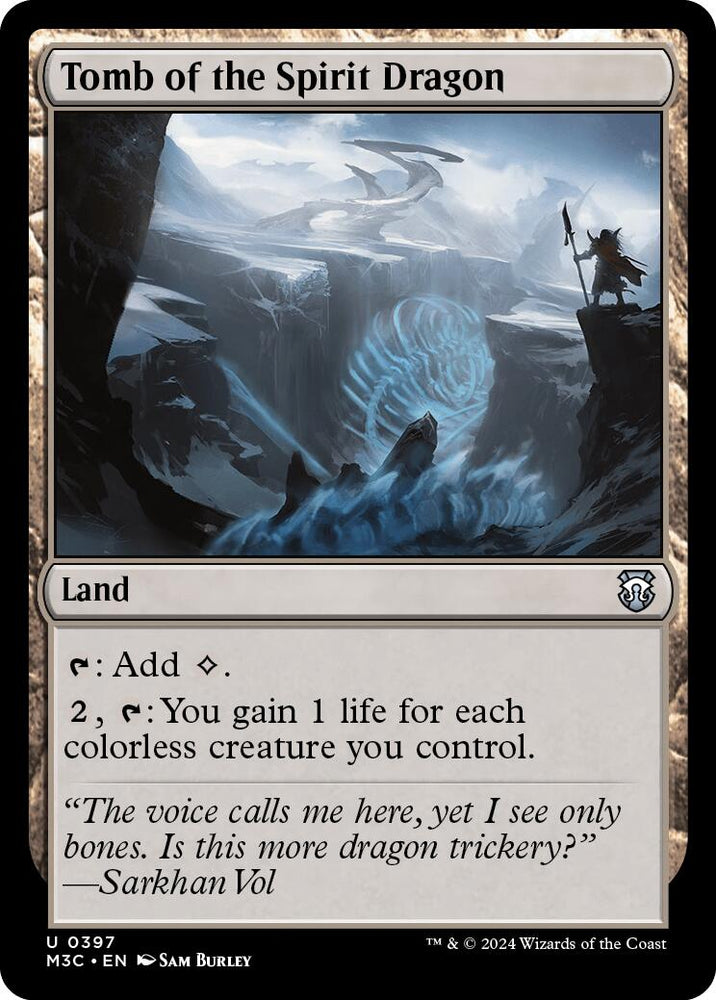 Tomb of the Spirit Dragon [Modern Horizons 3 Commander] Magic: The Gathering