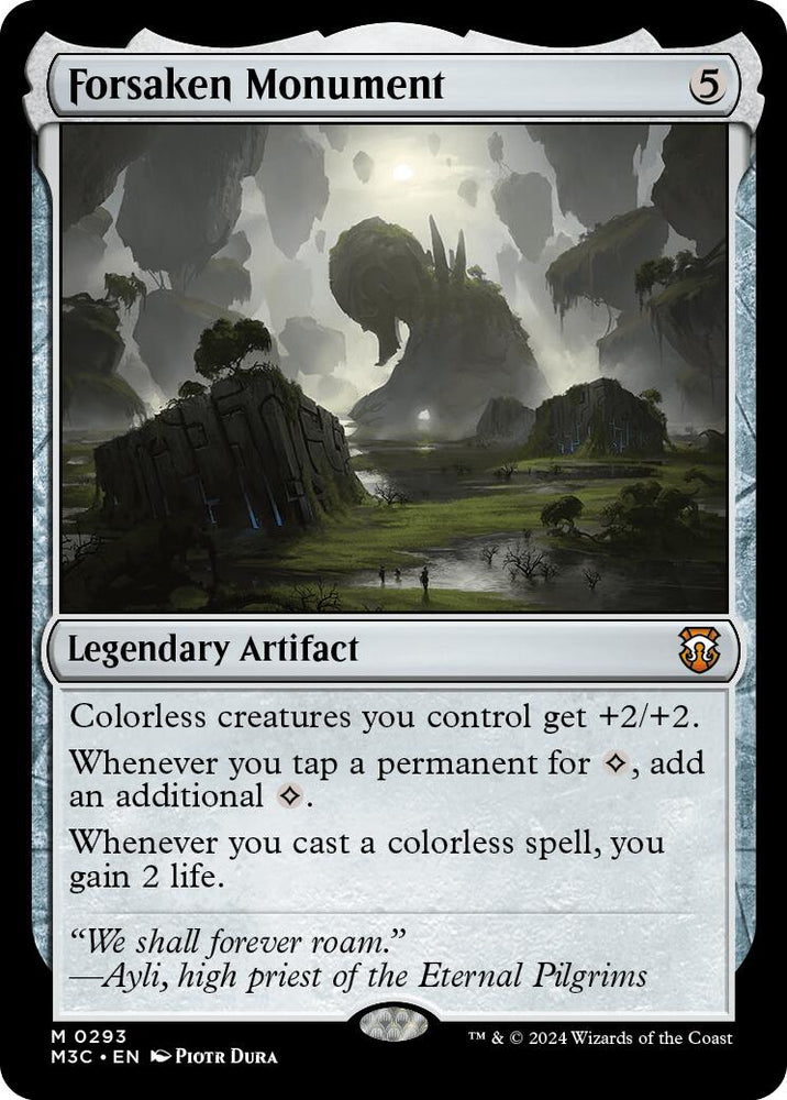 Forsaken Monument [Modern Horizons 3 Commander] Magic: The Gathering