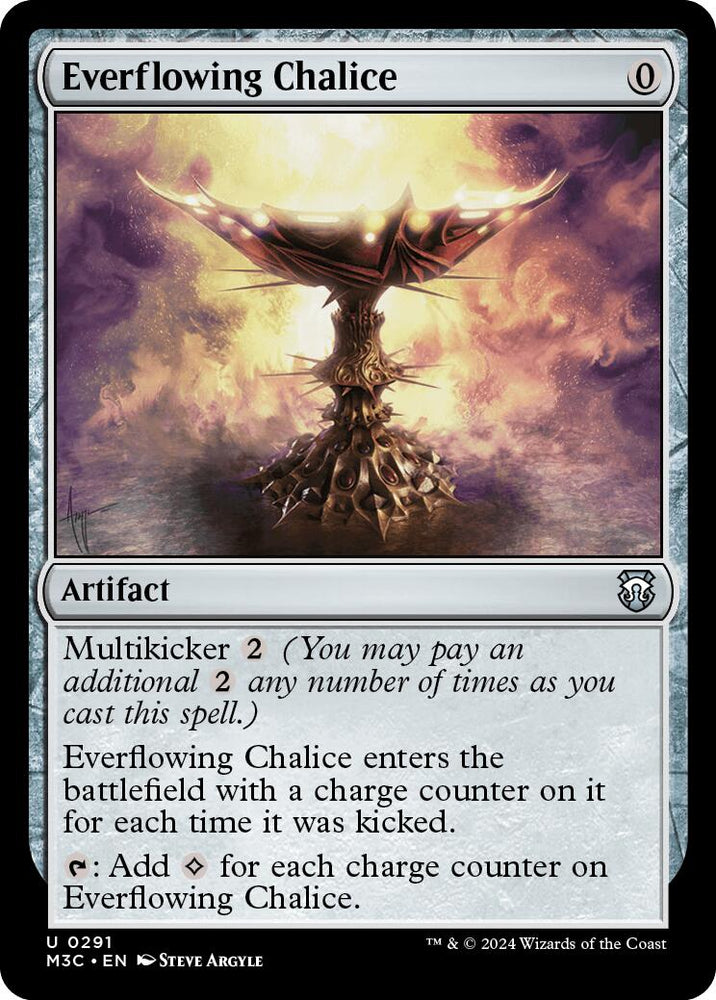 Everflowing Chalice [Modern Horizons 3 Commander] Magic: The Gathering