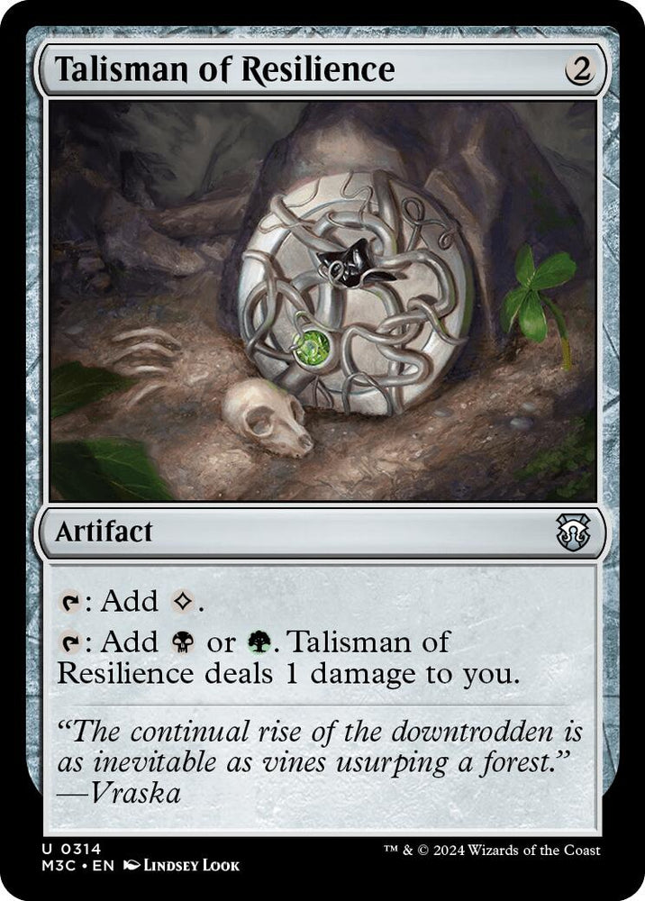 Talisman of Resilience [Modern Horizons 3 Commander] Magic: The Gathering