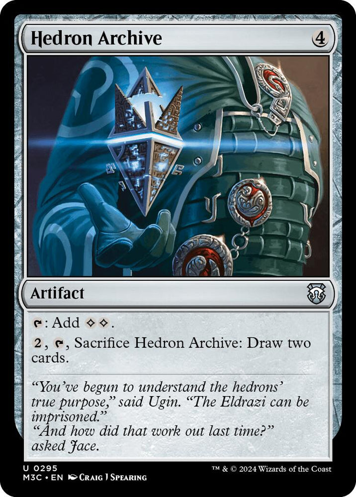 Hedron Archive [Modern Horizons 3 Commander] Magic: The Gathering