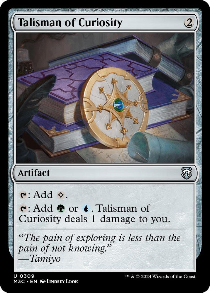 Talisman of Curiosity [Modern Horizons 3 Commander] Magic: The Gathering