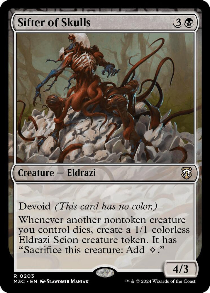 Sifter of Skulls [Modern Horizons 3 Commander] Magic: The Gathering
