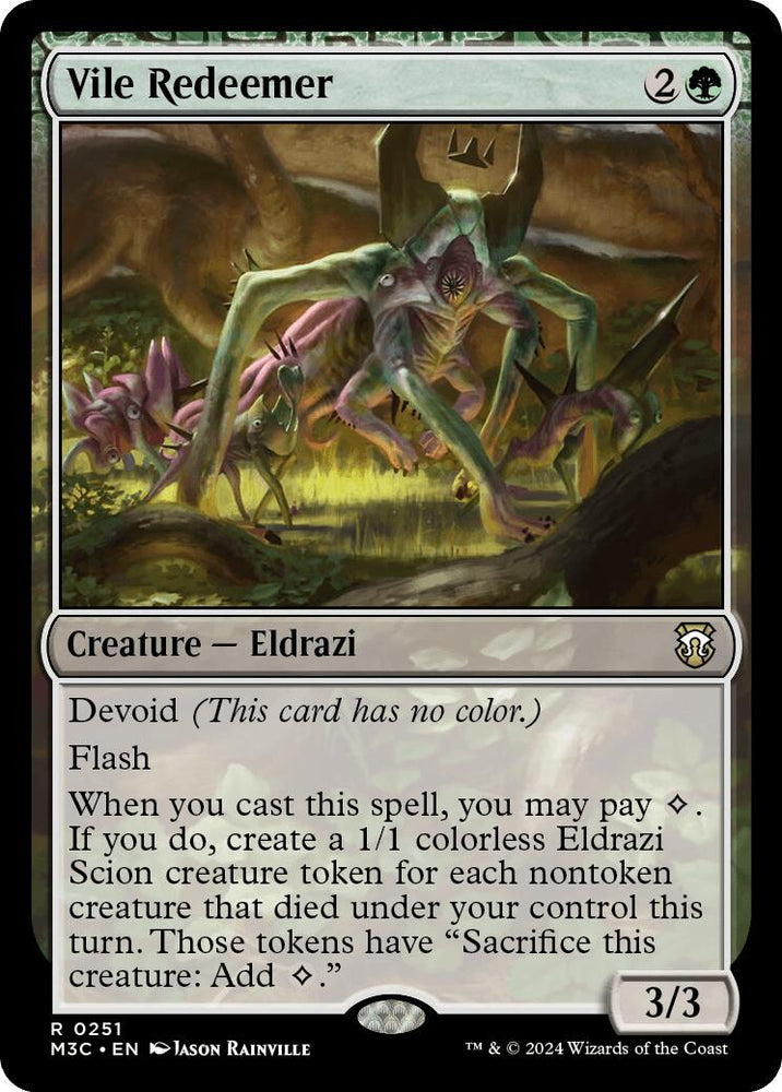 Vile Redeemer [Modern Horizons 3 Commander] Magic: The Gathering