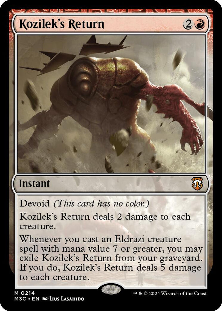 Kozilek's Return [Modern Horizons 3 Commander] Magic: The Gathering