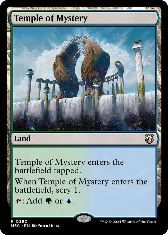Temple of Mystery [Modern Horizons 3 Commander] Magic: The Gathering