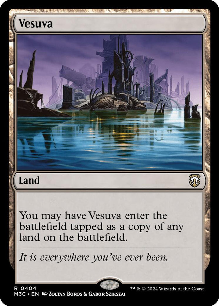 Vesuva [Modern Horizons 3 Commander] Magic: The Gathering