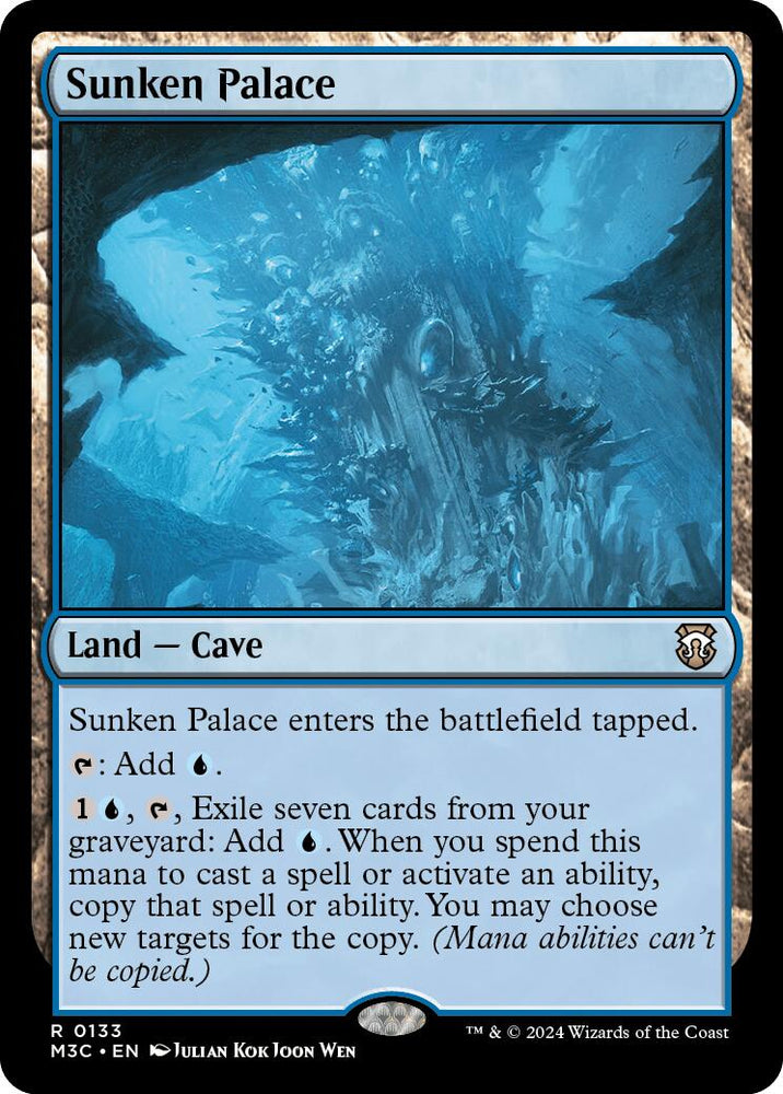 Sunken Palace [Modern Horizons 3 Commander] Magic: The Gathering