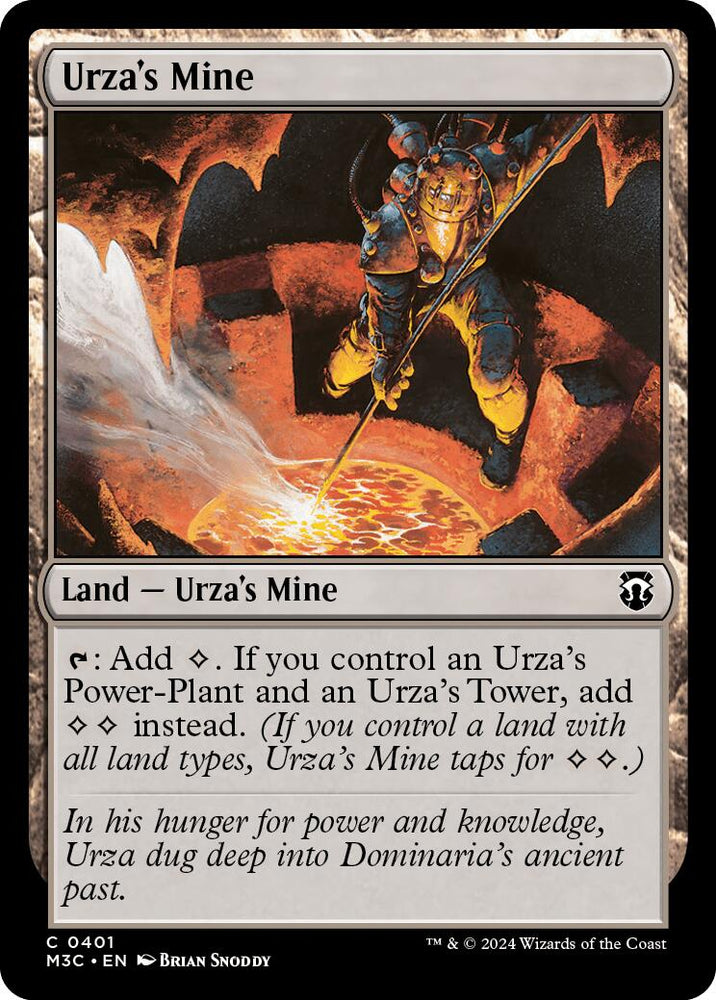 Urza's Mine [Modern Horizons 3 Commander] Magic: The Gathering