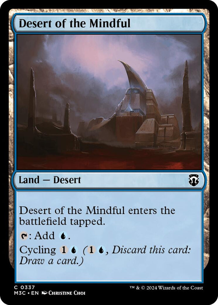Desert of the Mindful [Modern Horizons 3 Commander] Magic: The Gathering