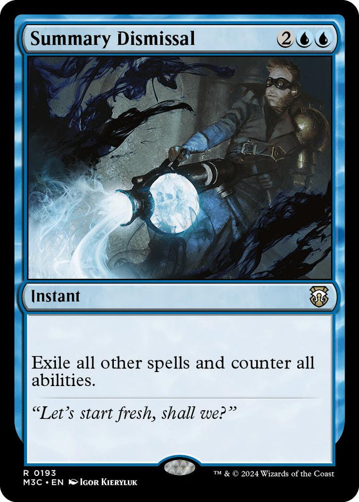 Summary Dismissal [Modern Horizons 3 Commander] Magic: The Gathering