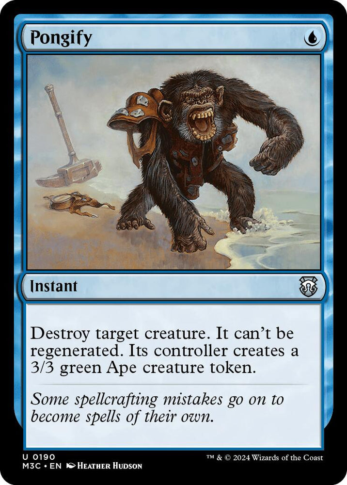Pongify [Modern Horizons 3 Commander] Magic: The Gathering