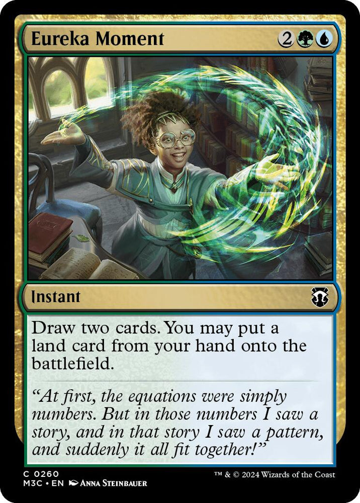Eureka Moment [Modern Horizons 3 Commander] Magic: The Gathering