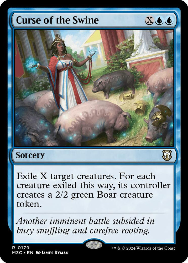 Curse of the Swine [Modern Horizons 3 Commander] Magic: The Gathering